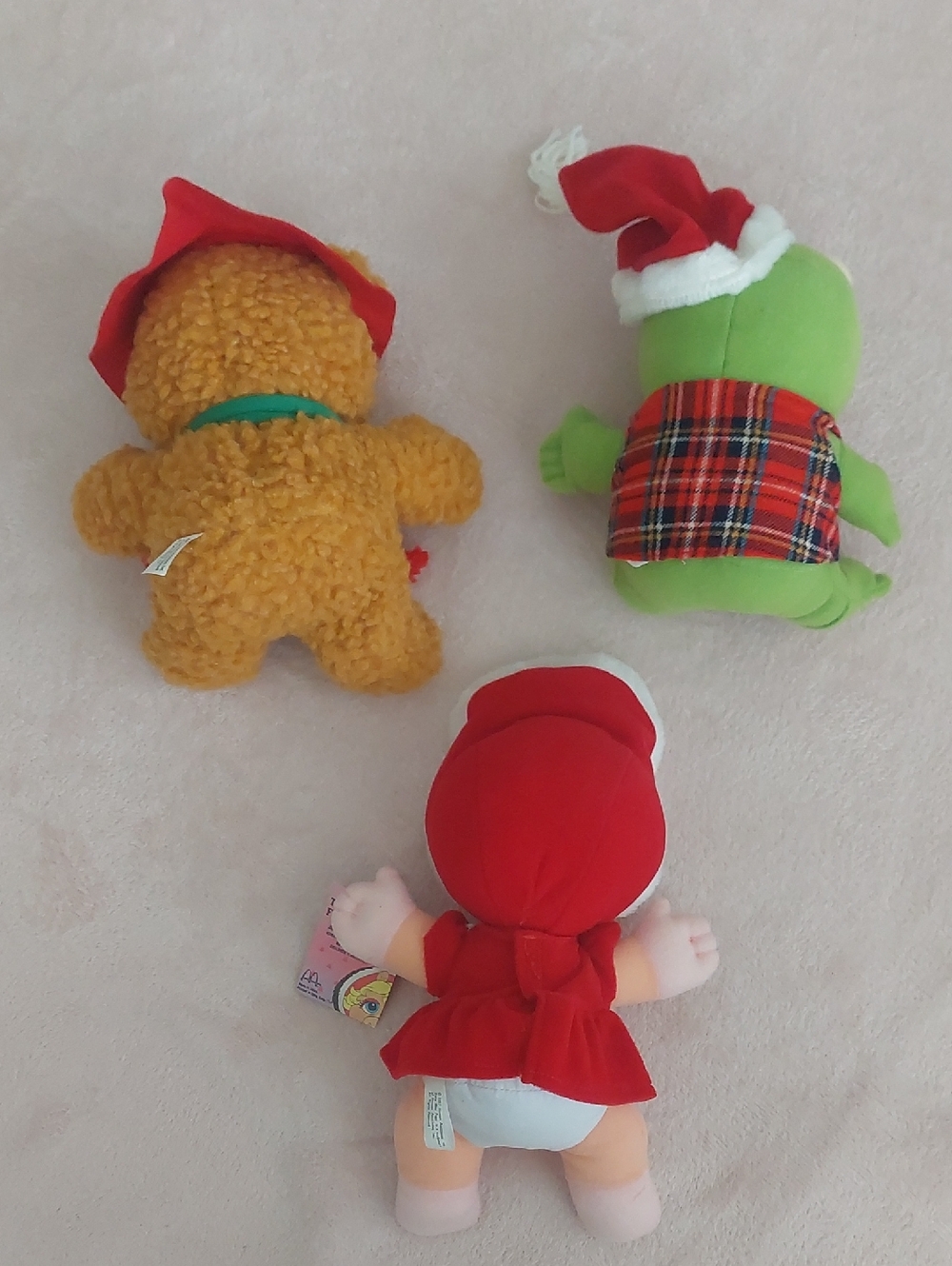 1988 Vintage Plush Muppet Babies, MISS PIGGY, FOZZIE, and KERMIT NWT - Picture 5 of 12